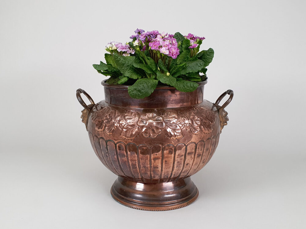 Copper antique Planter or Jardinière by William Soutter & Sons, Co