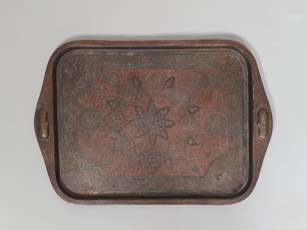 Decorative antique brass Tray