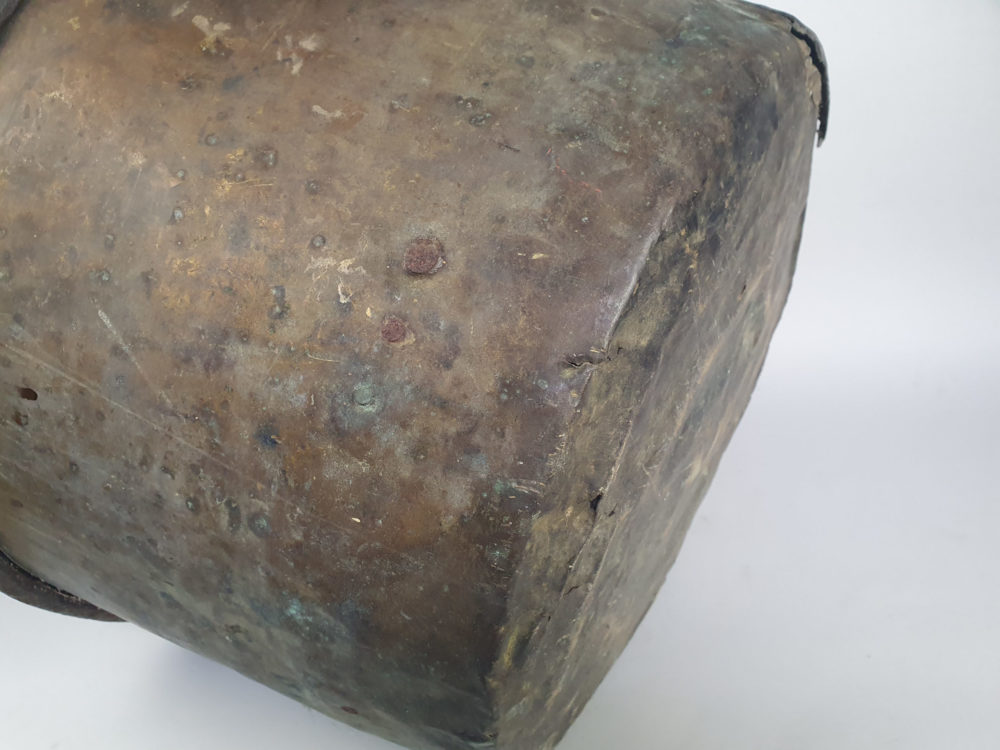 Early 19th century antique copper Planter or Bucket