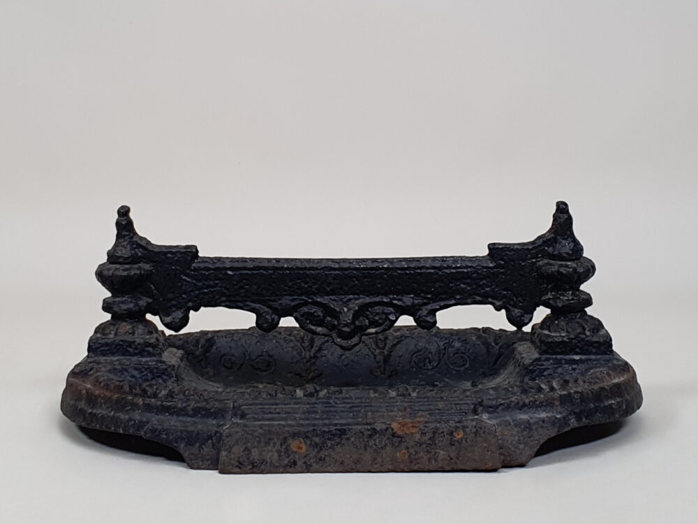 Georgian decorative antique cast iron Foot or Boot Scraper