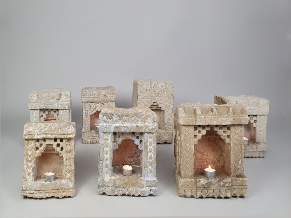Antique carved Stone salvaged from Jaipur