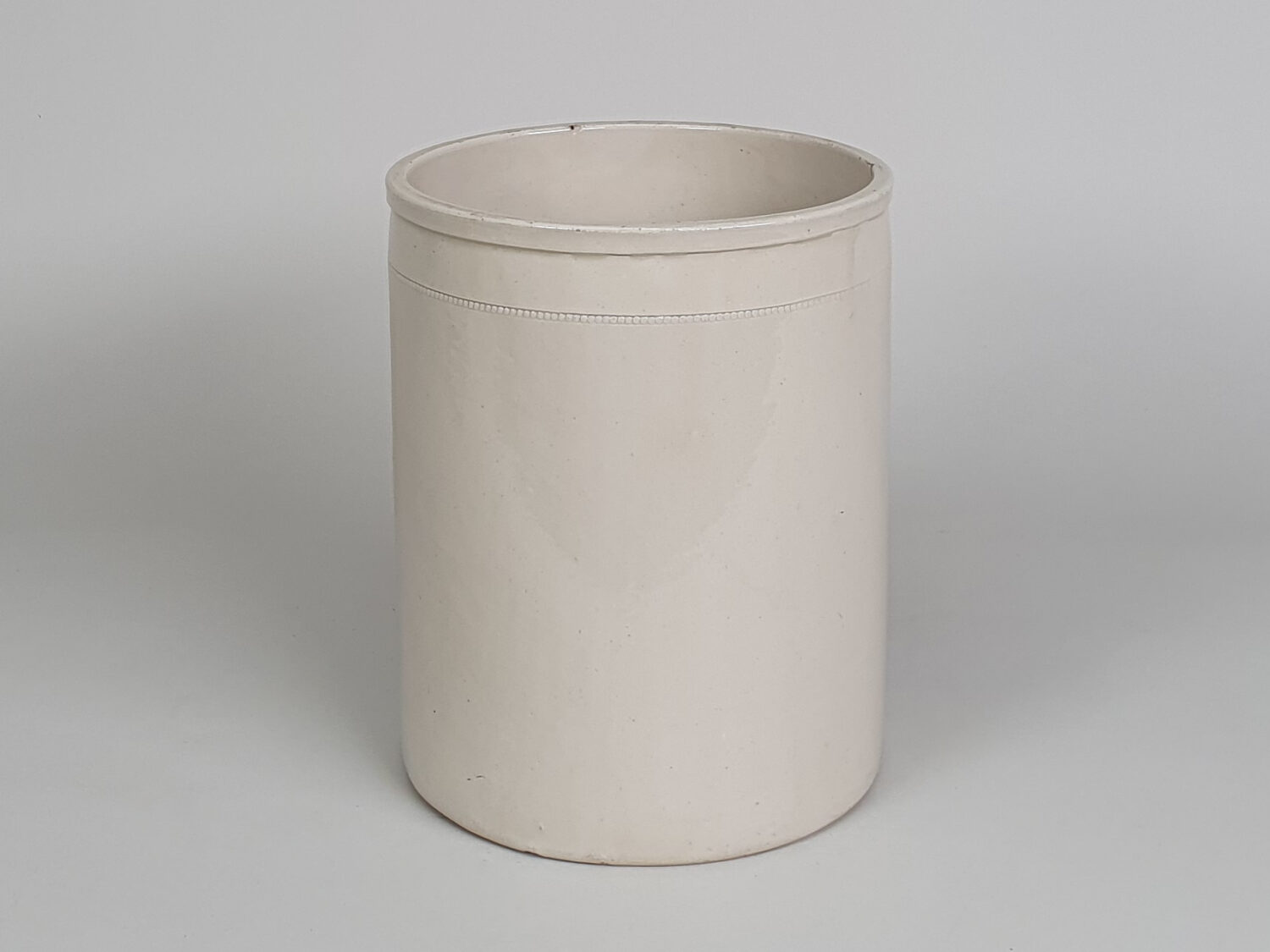 Lambeth Doulton antique ceramic cream stoneware Crock