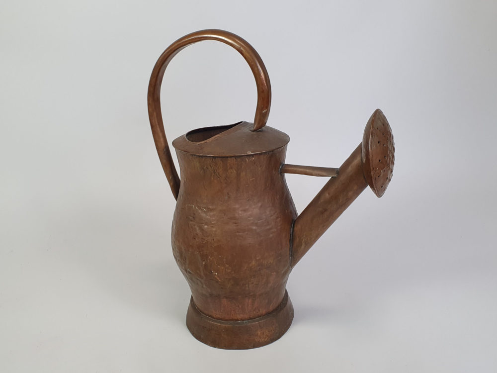 Large antique French copper Watering Can