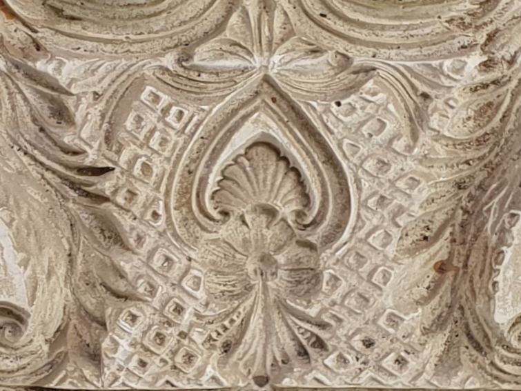 Large decorative antique French Plaster Mould
