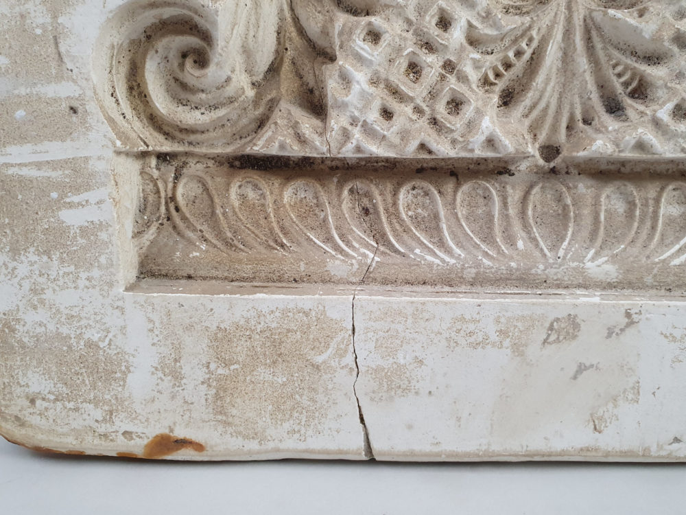 Large decorative antique French Plaster Mould