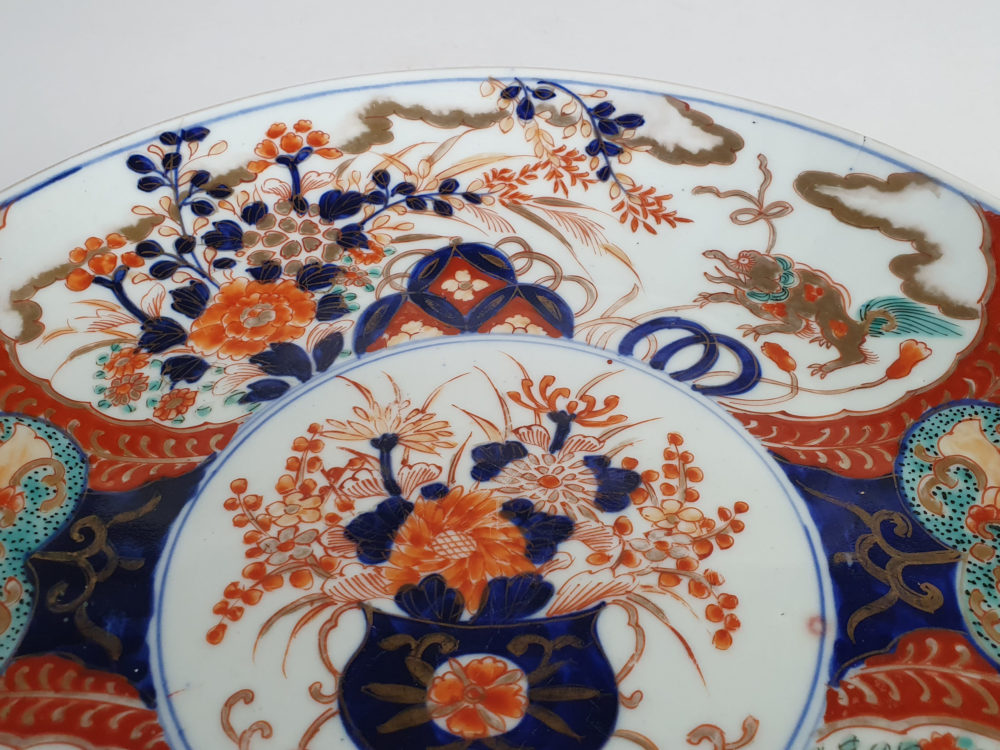 Large early 20th century antique Imari Charger