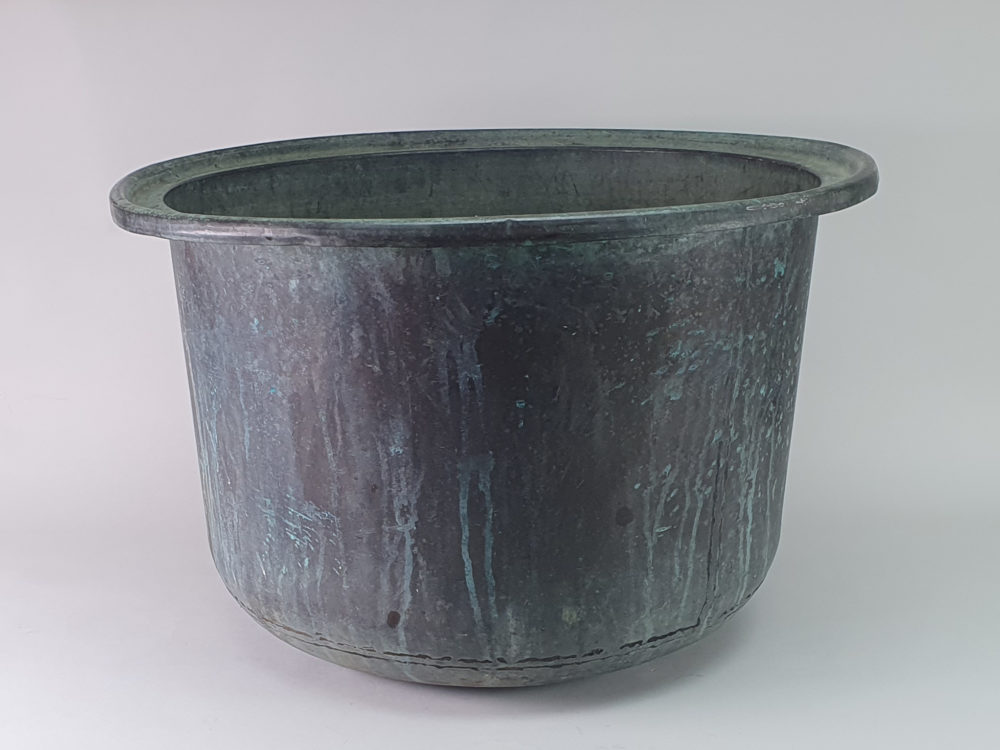 Large garden antique Copper Planter