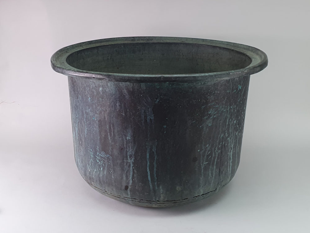 Large garden antique Copper Planter