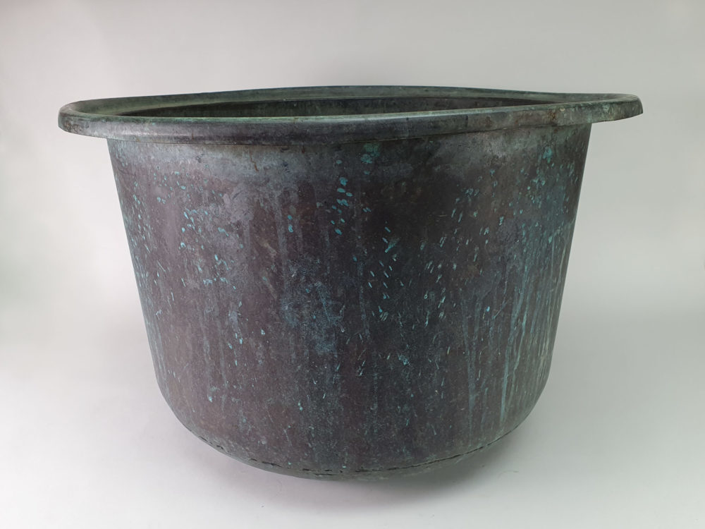 Large garden antique Copper Planter