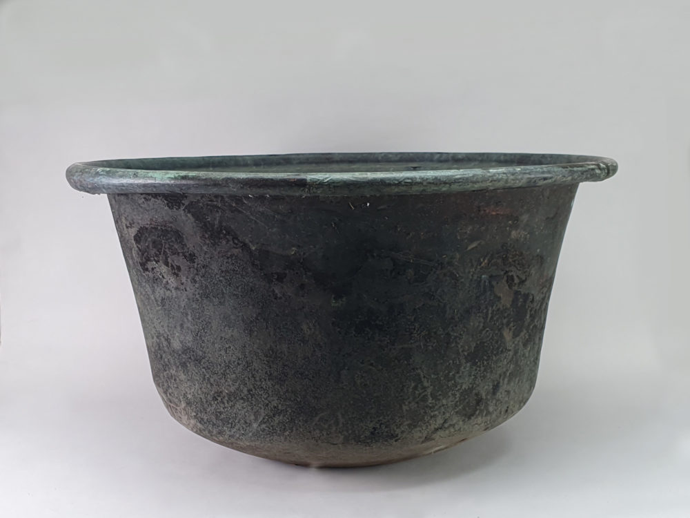 Large garden antique Copper Planter