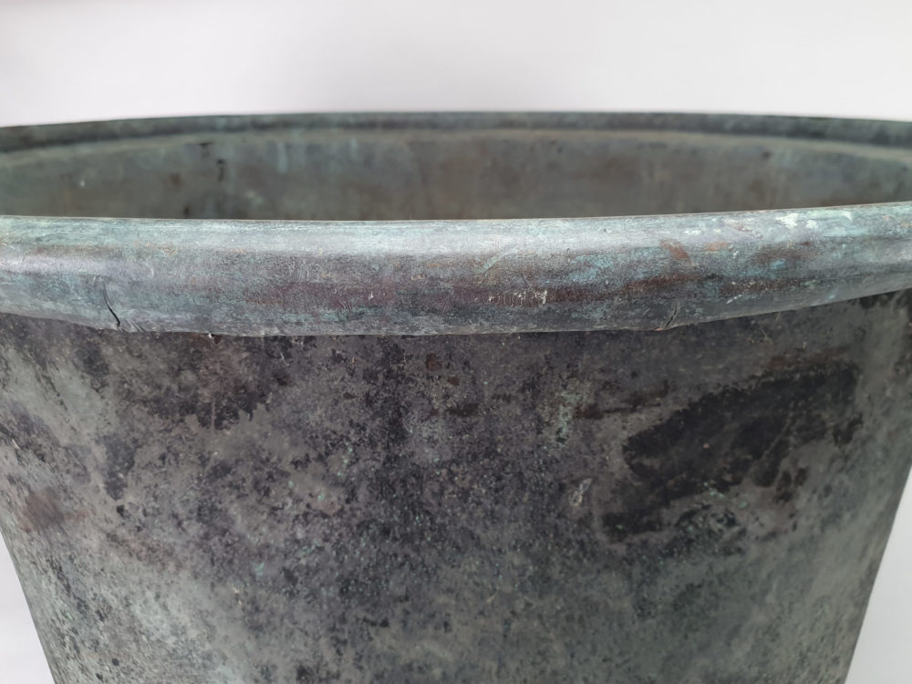 Large garden antique Copper Planter