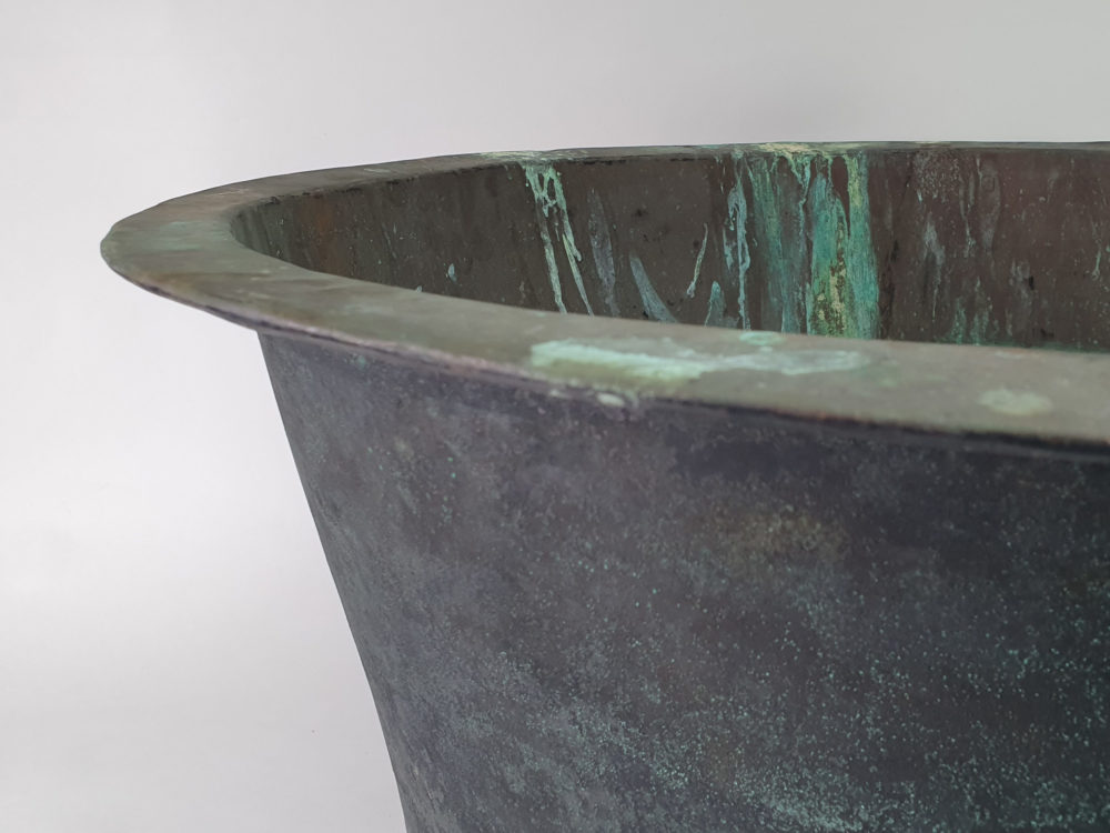 Large garden antique Copper Planter