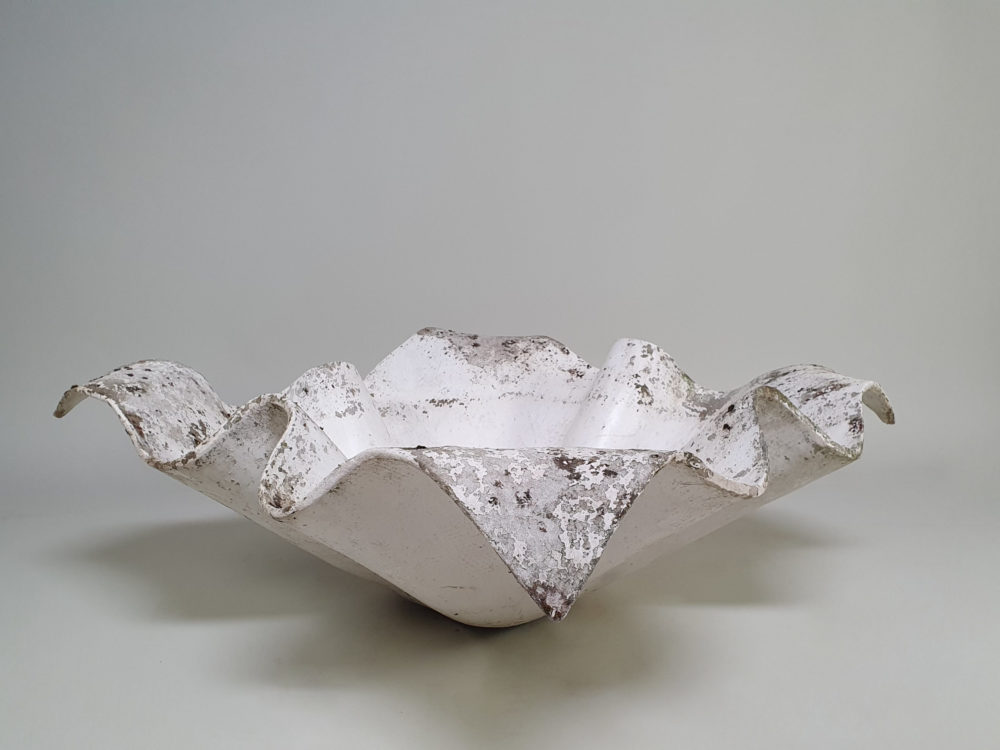 Large mid century antique Willy Guhl Handkerchief Garden Planter
