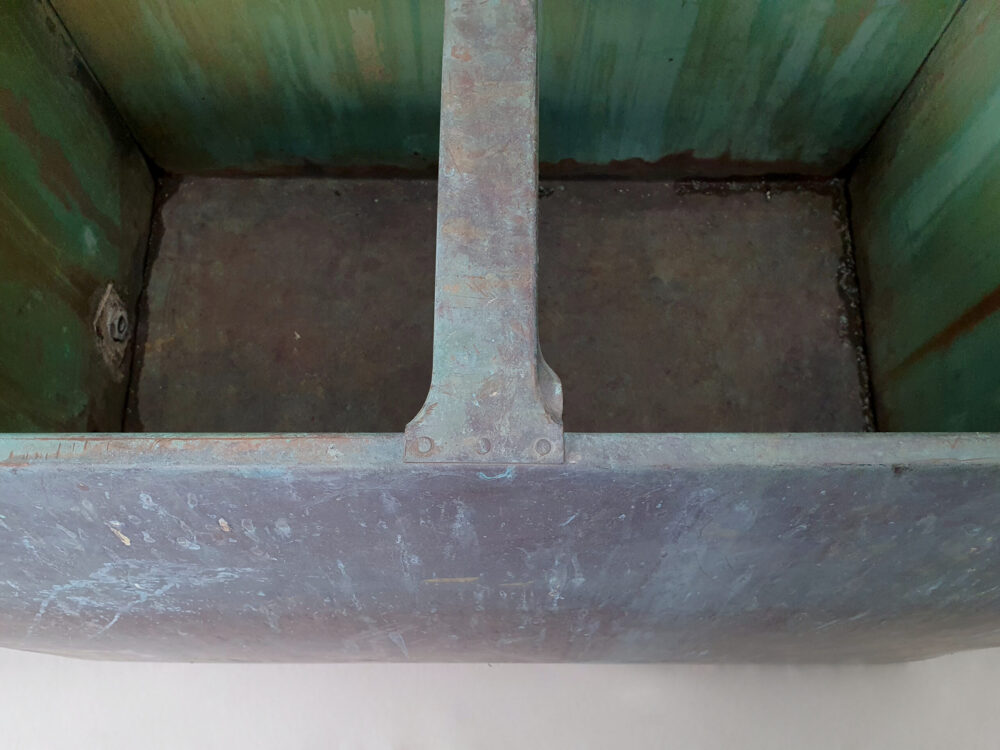 Large reclaimed antique copper Water Tank Planter