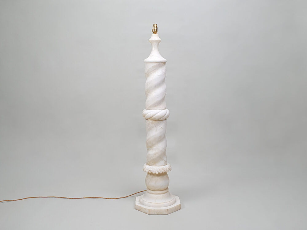 Marble antique lighting barley twist Floor Lamp