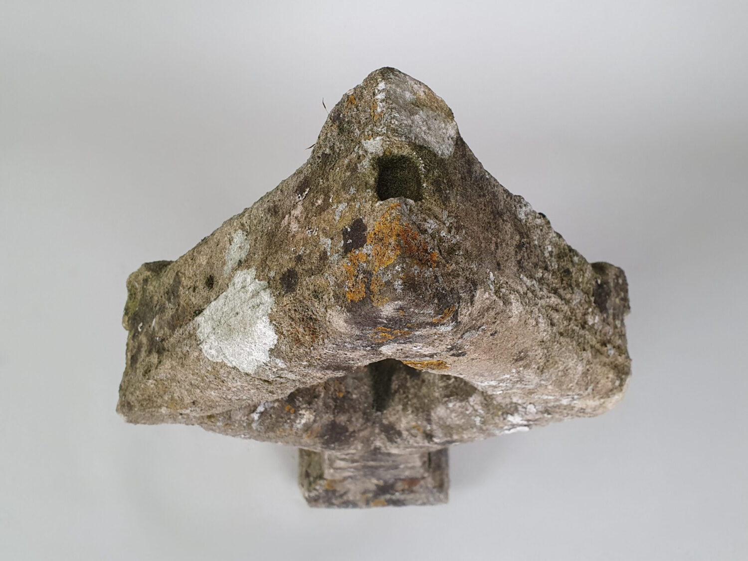 Medieval English antique gothic carved stone Fragment 