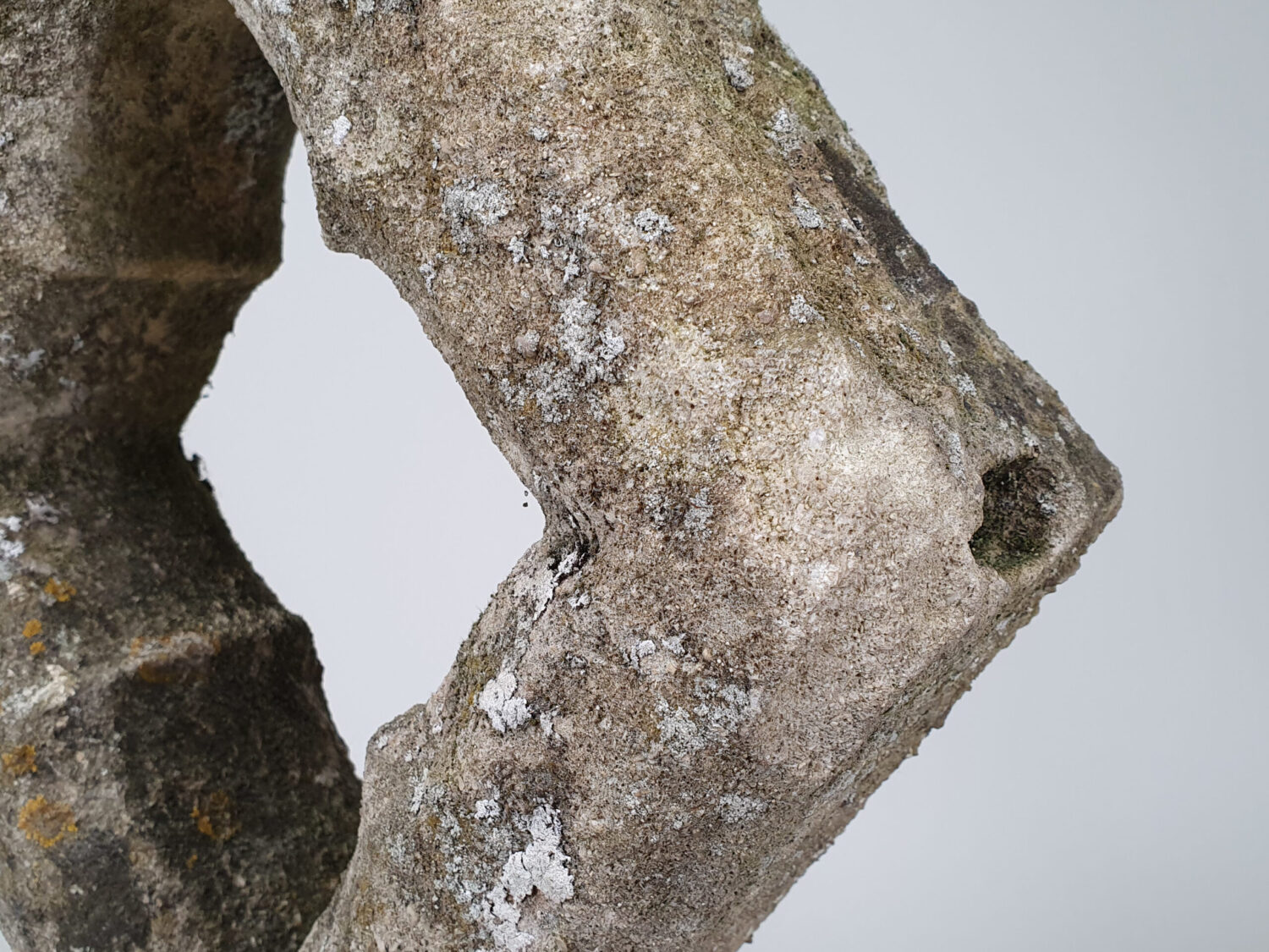 Medieval English antique gothic carved stone Fragment 