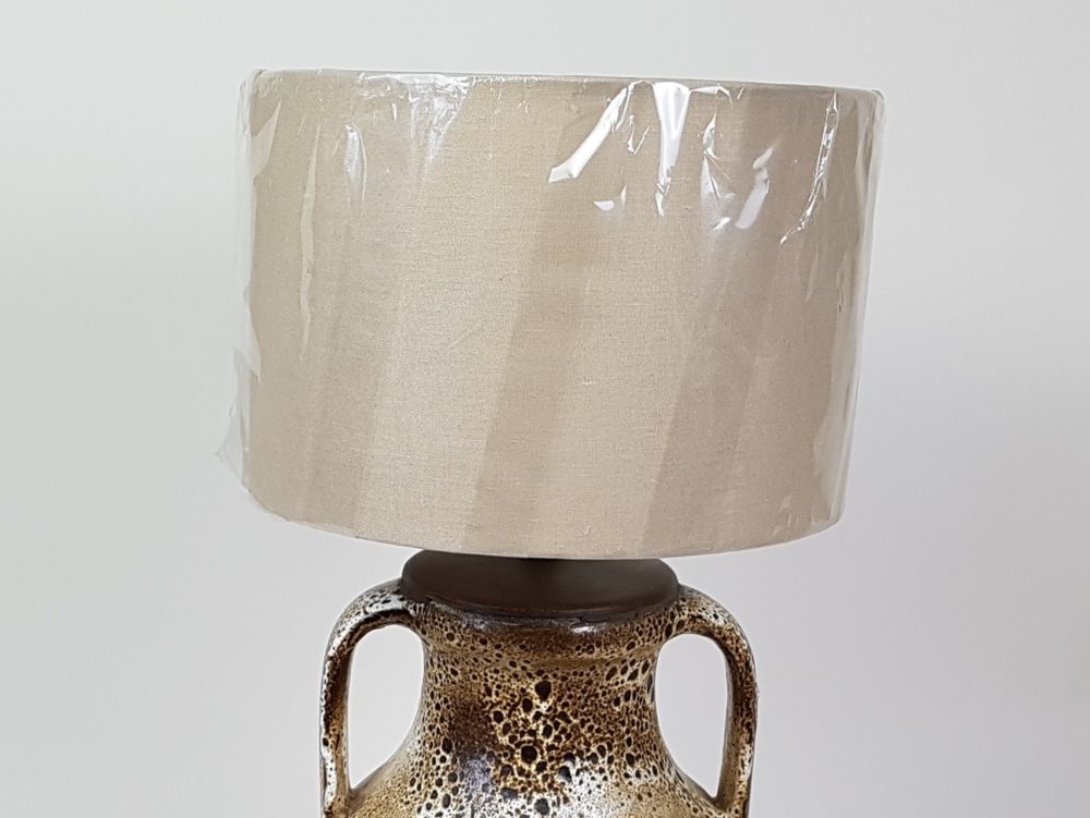 Mid century antique German ceramic Lamp