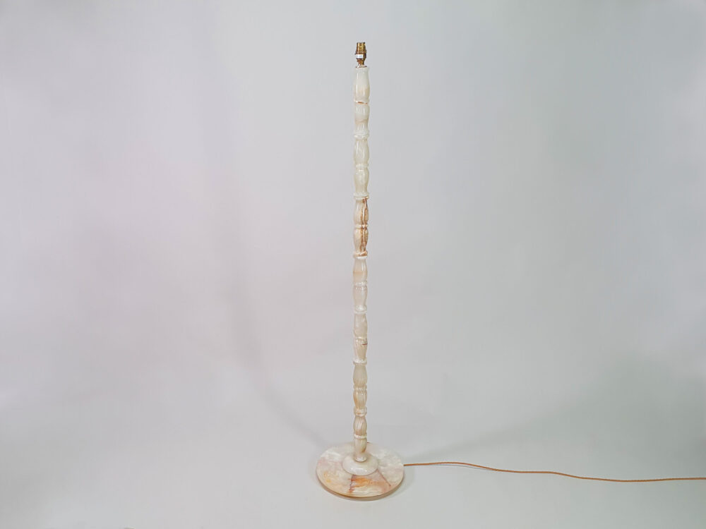 Mid century antique elegant onyx Floor Lamp