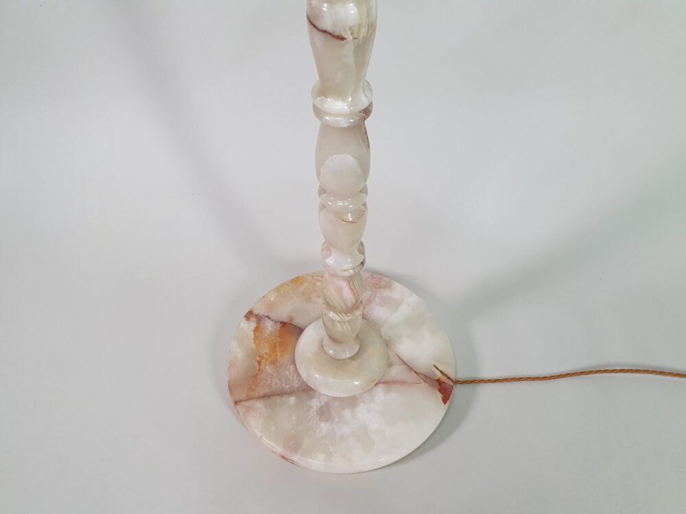 Mid century antique elegant onyx Floor Lamp