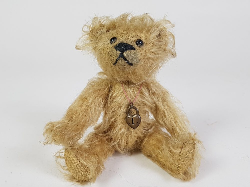 Miniature antique mohair Teddy Bear