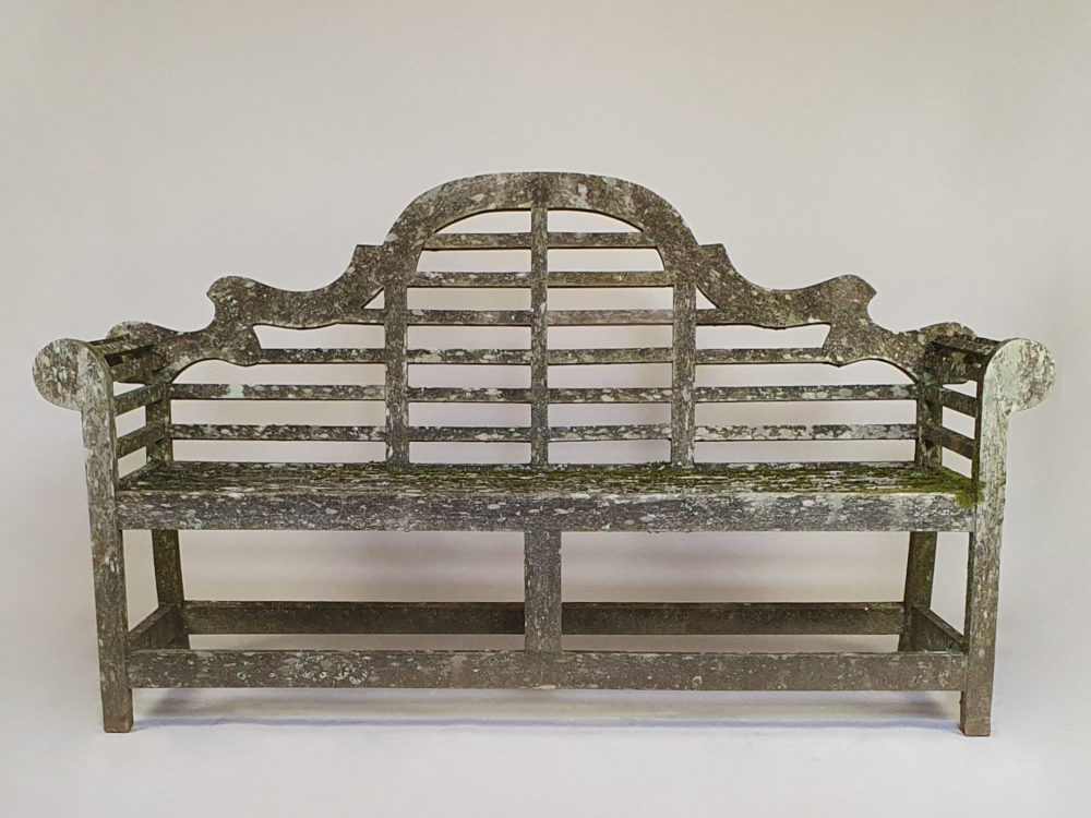 Mossy Lutyens inspired Garden Bench