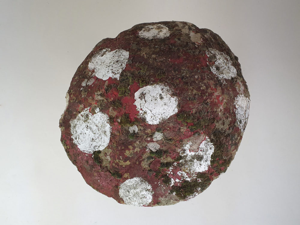 Painted decorative garden Mushroom Ornament
