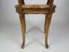Pair of 19th century antique French cane and carved gilt Salon Chairs