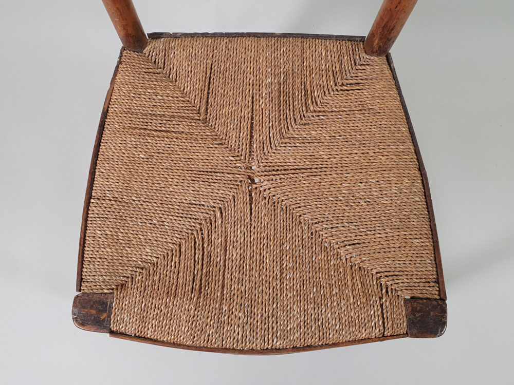Pair of 19th century antique faux bamboo Side Chairs