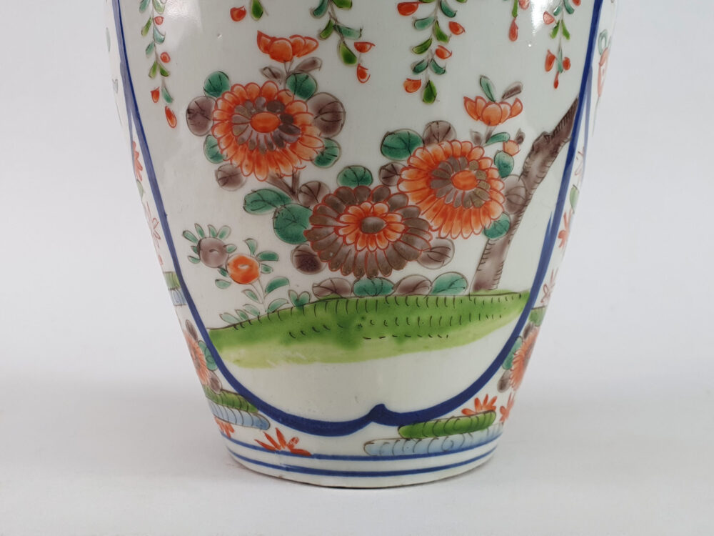 Pair of antique Japanese Imari Vases