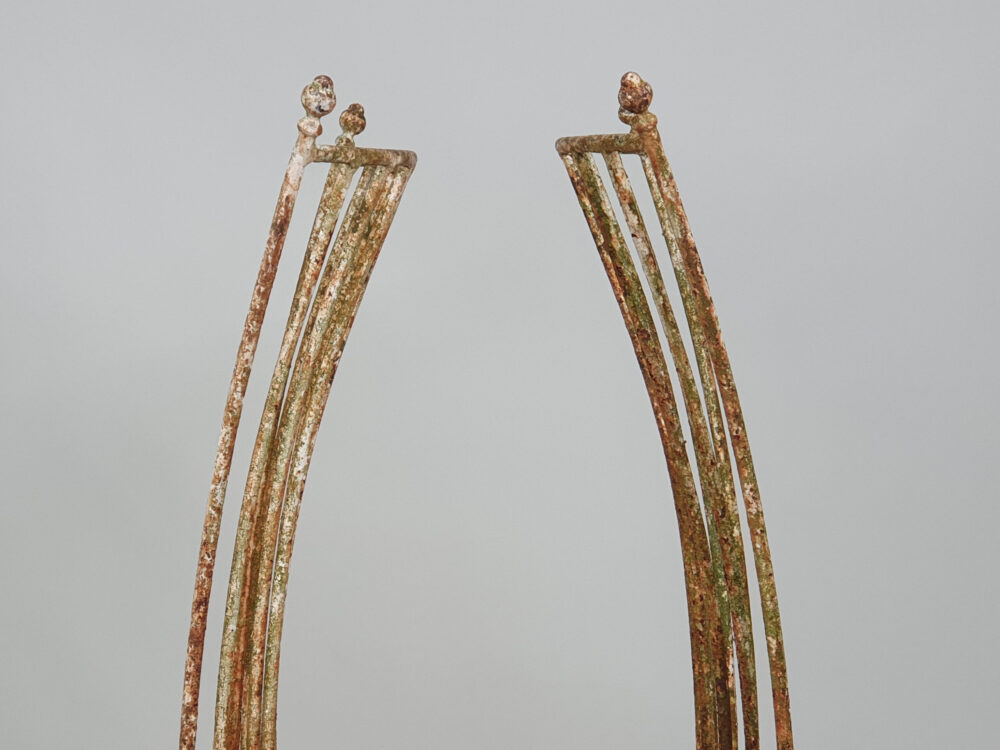 Pair of wrought iron antique Garden Chairs