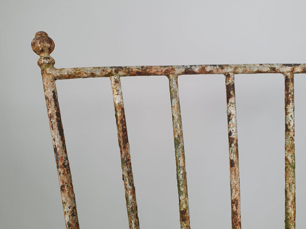 Pair of wrought iron antique Garden Chairs