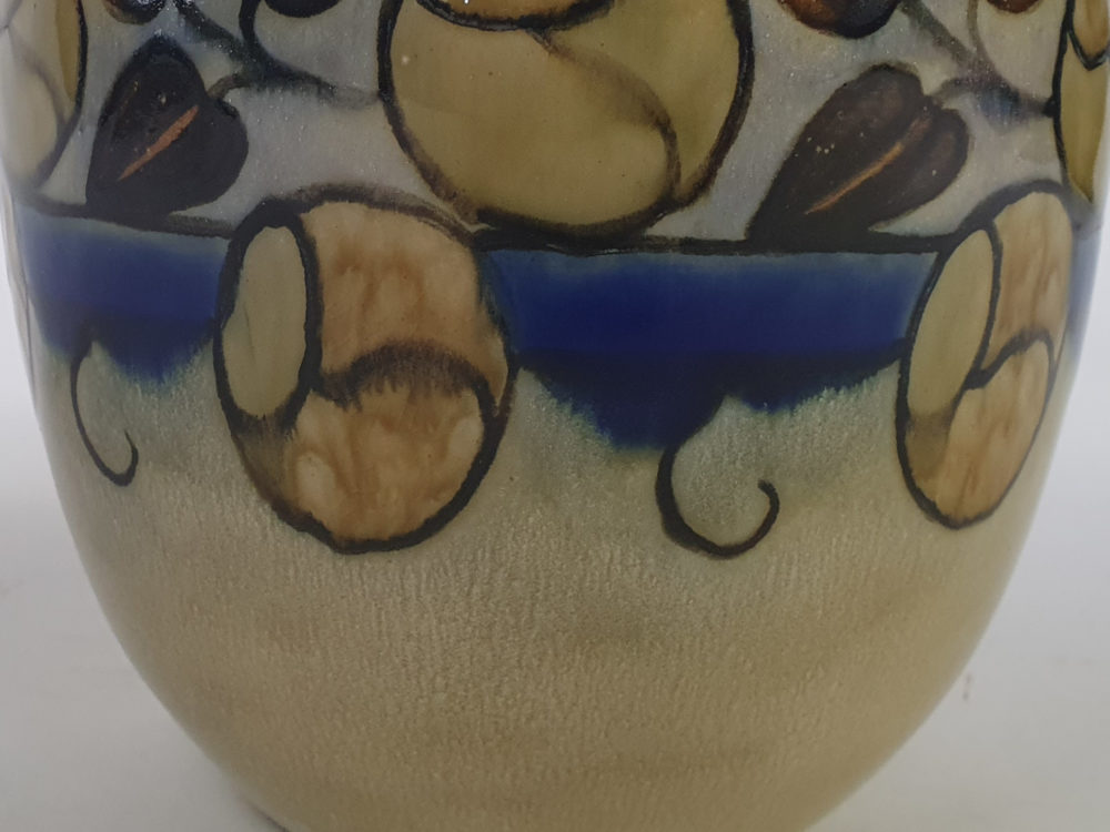 Royal Doulton antique stoneware vase by Jane Hurst
