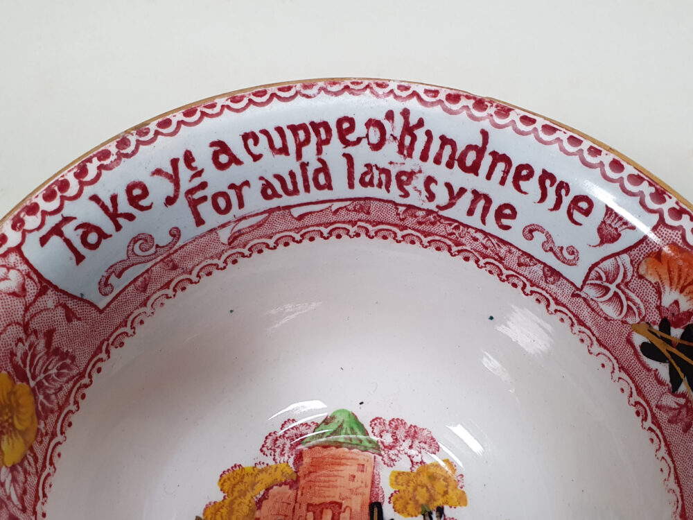 Royal Staffordshire Auld Lang Syne Teacup & Saucer