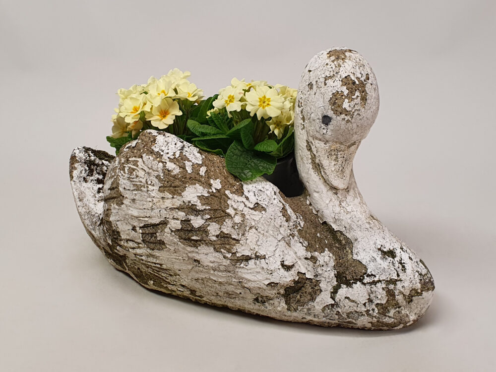 Swan antique Garden Planter and garden ornament