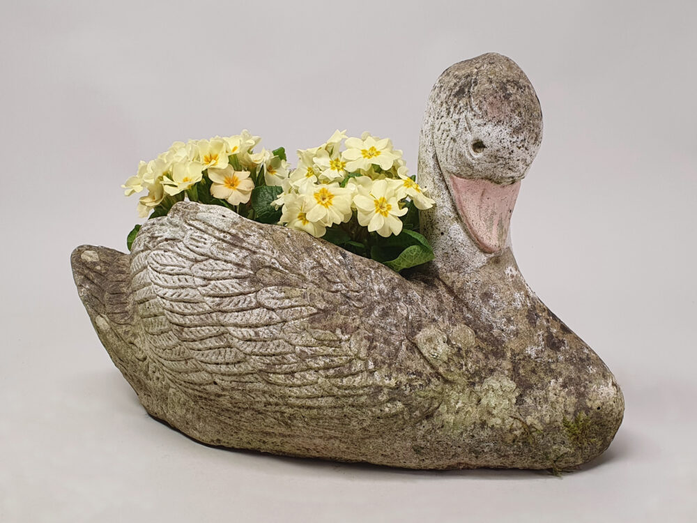 Swan antique Garden Planter and garden ornament