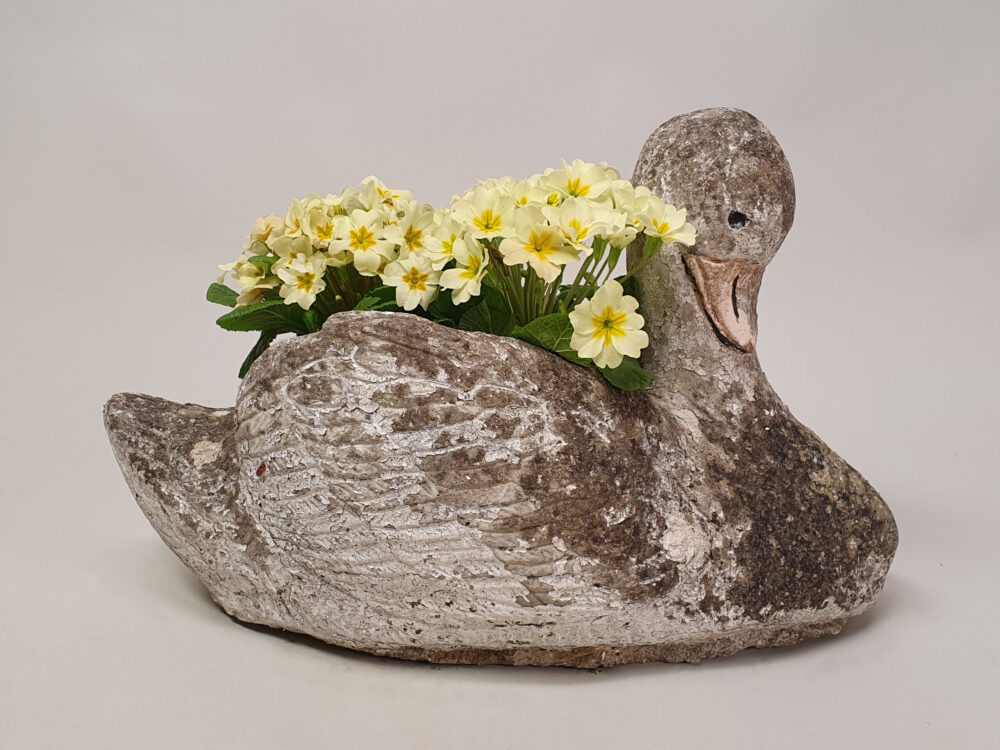 Swan antique Garden Planter and garden ornament
