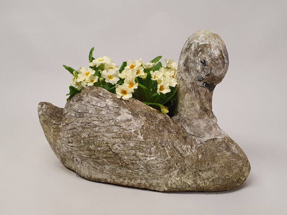 Swan antique Garden Planter and garden ornament
