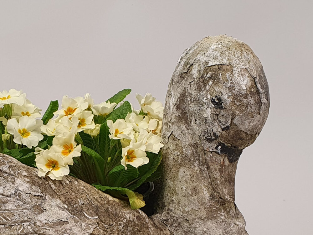 Swan antique Garden Planter and garden ornament
