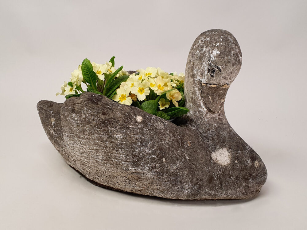Swan antique Garden Planter and garden ornament