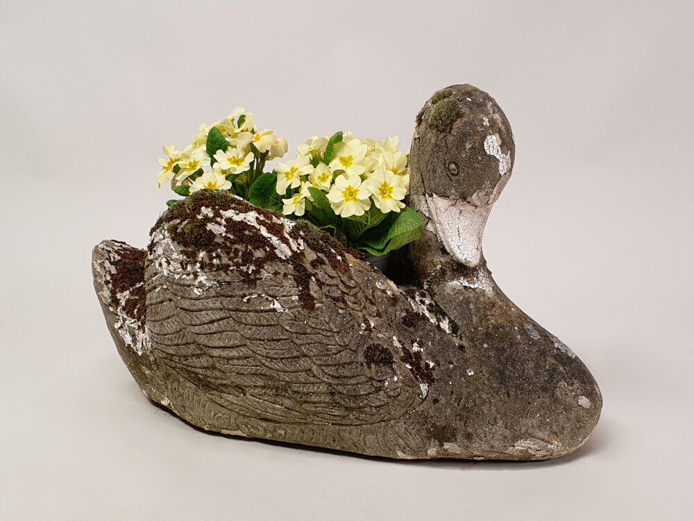 Swan antique Garden Planter and garden ornament