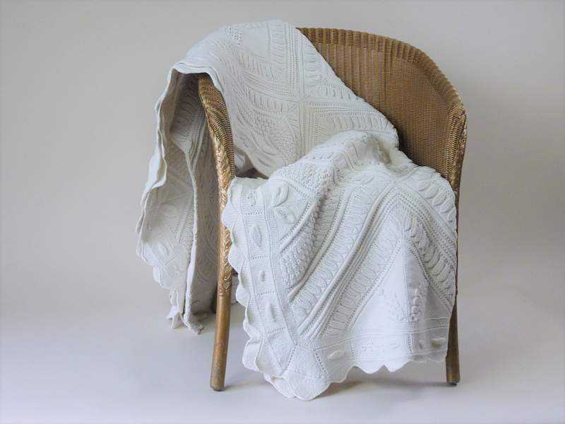 Bed Cover ~ Cotton, Crochet