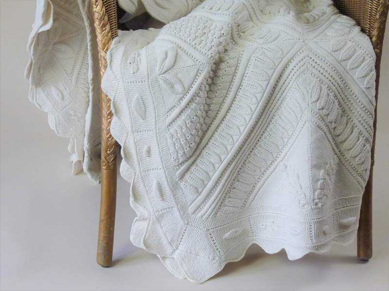 Bed Cover ~ Cotton, Crochet