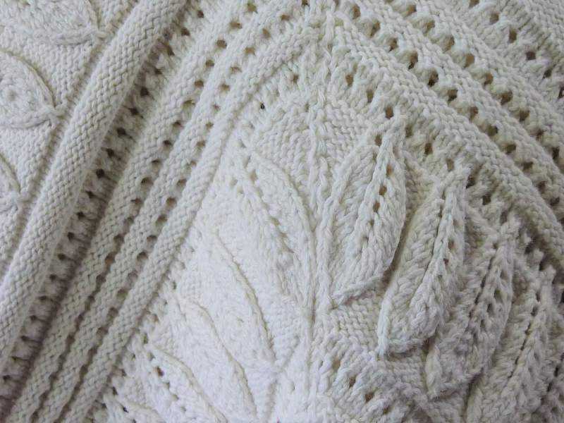Bed Cover ~ Cotton, Crochet