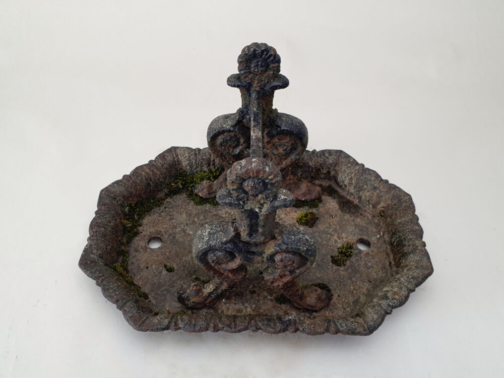 Victorian English antique cast iron Boot Scraper