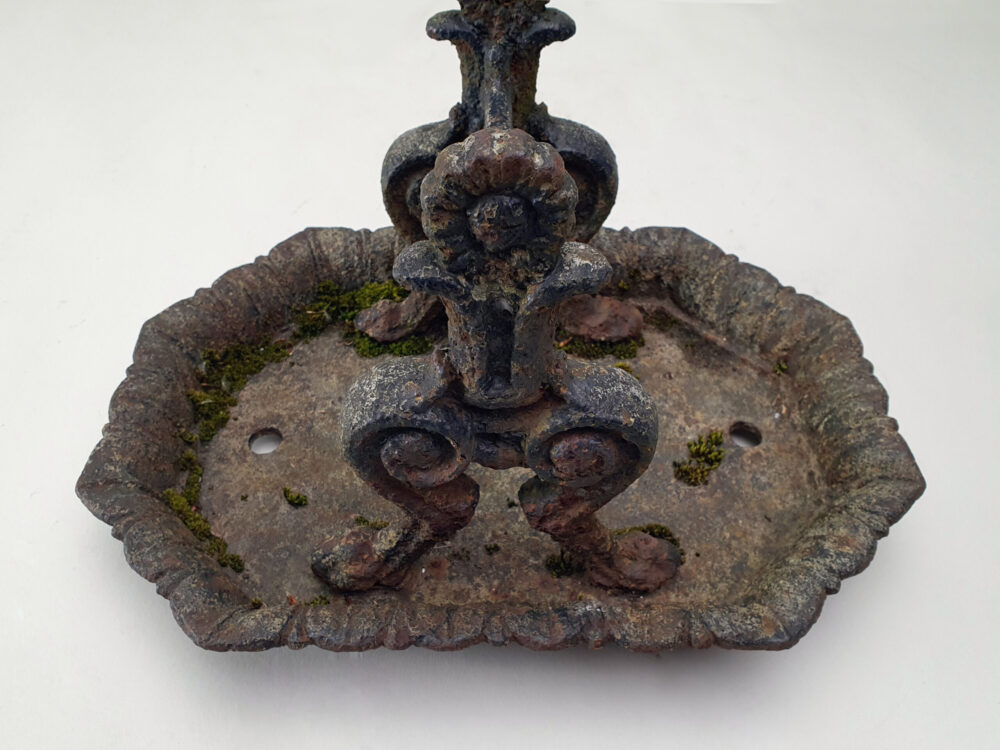 Victorian English antique cast iron Boot Scraper
