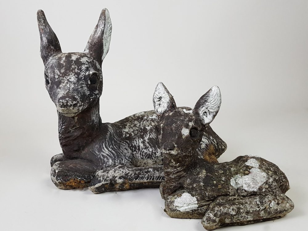 Composite garden Reindeer, Doe and Fawn