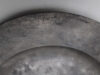 A pair of large antique Georgian 18th-century pewter Chargers