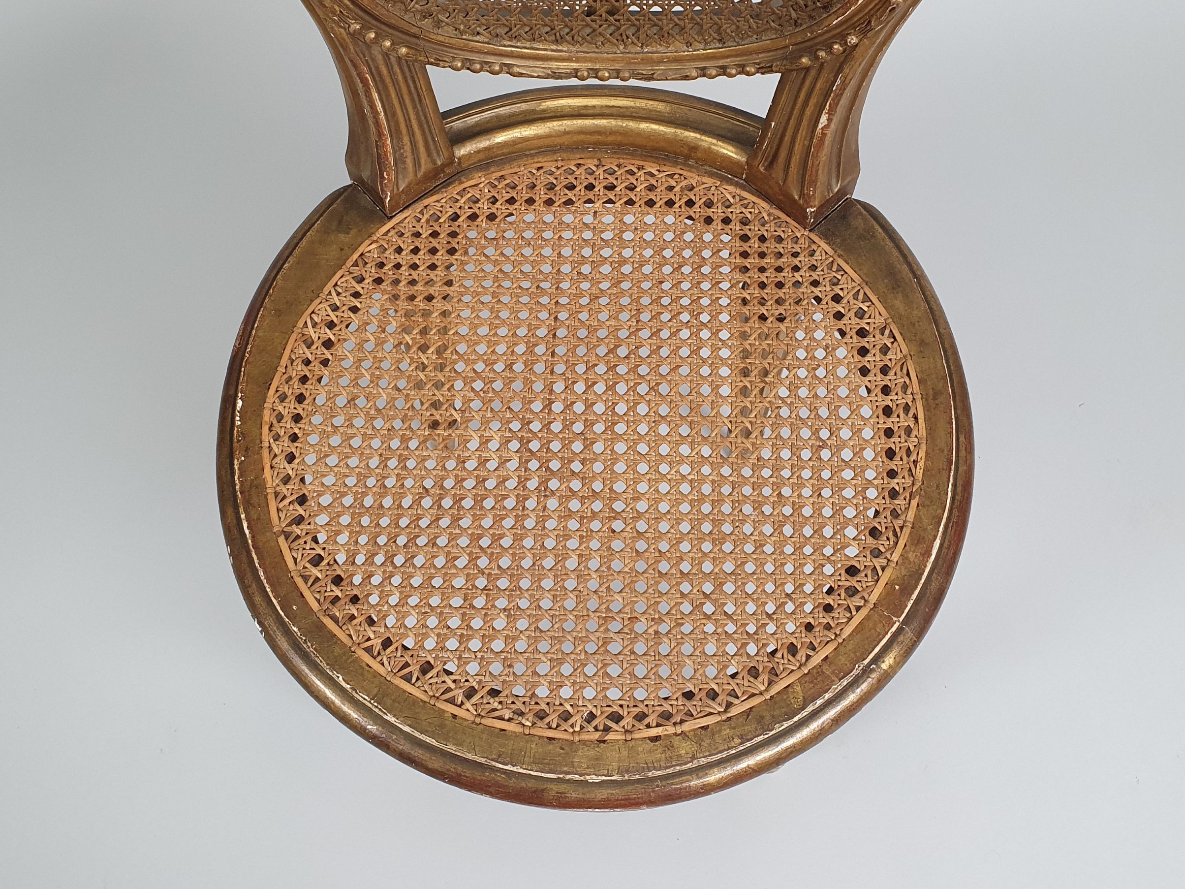 French chairs showing seat