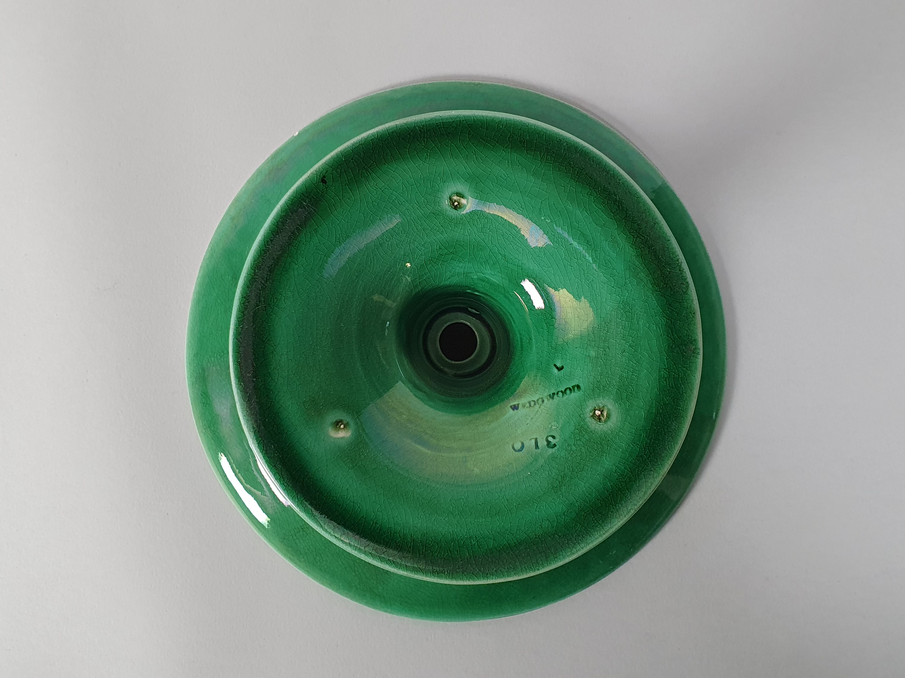 A Victorian antique ceramic Wedgwood majolica green Cabbage